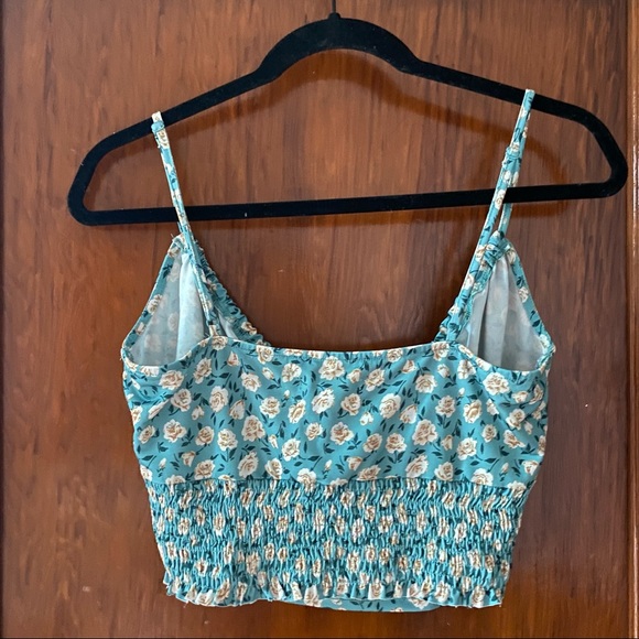 Urban Outfitters Floral Tie Front Cami - Picture 3 of 4